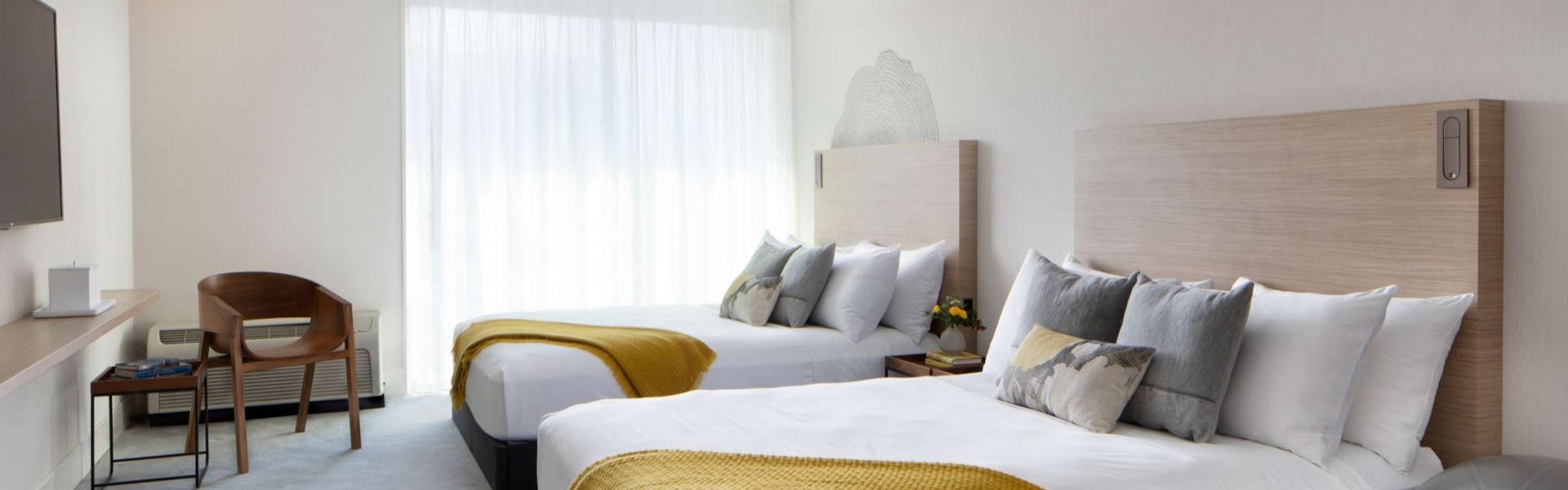 double beds with no view